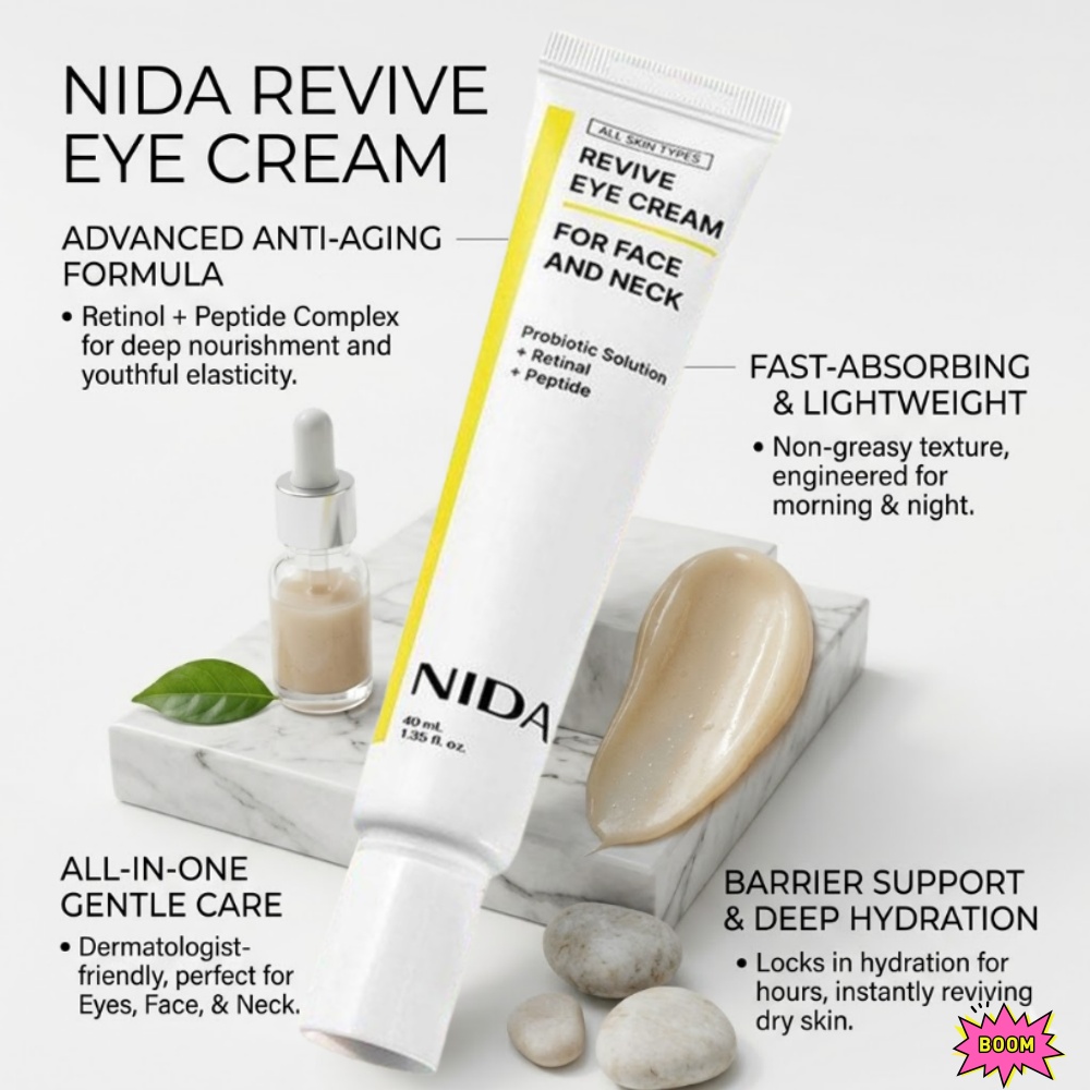 Eye Cream Peptide - NIDA Retinol Peptide Eye Cream Anti