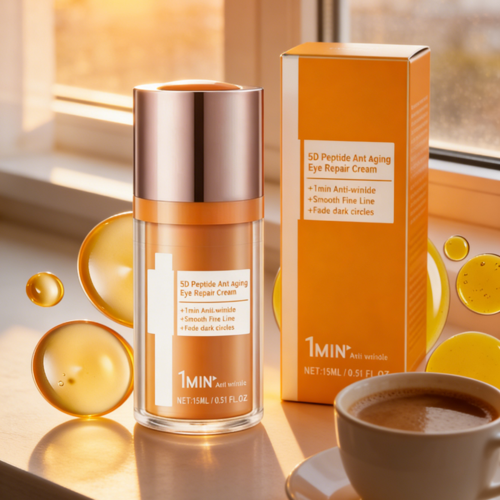 Eye Cream Peptide - Hoygi 5D Peptide Anti Aging Eye