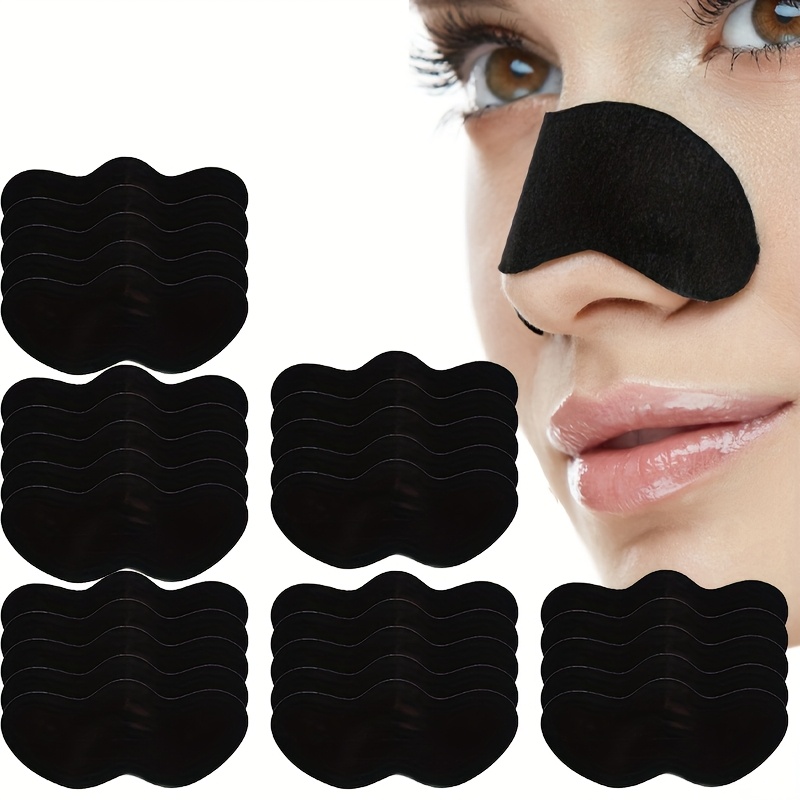 Charcoal Pore Strip - 10/20/50/100Pcs Nose Pore Blackhead Remove Strips