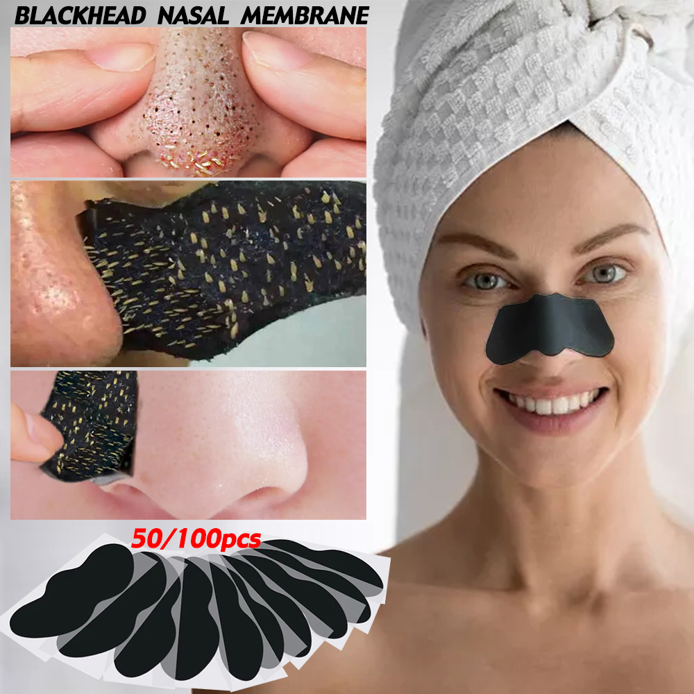 Charcoal Pore Strip - New 10-100pcs Unisex Blackhead Remove Mask