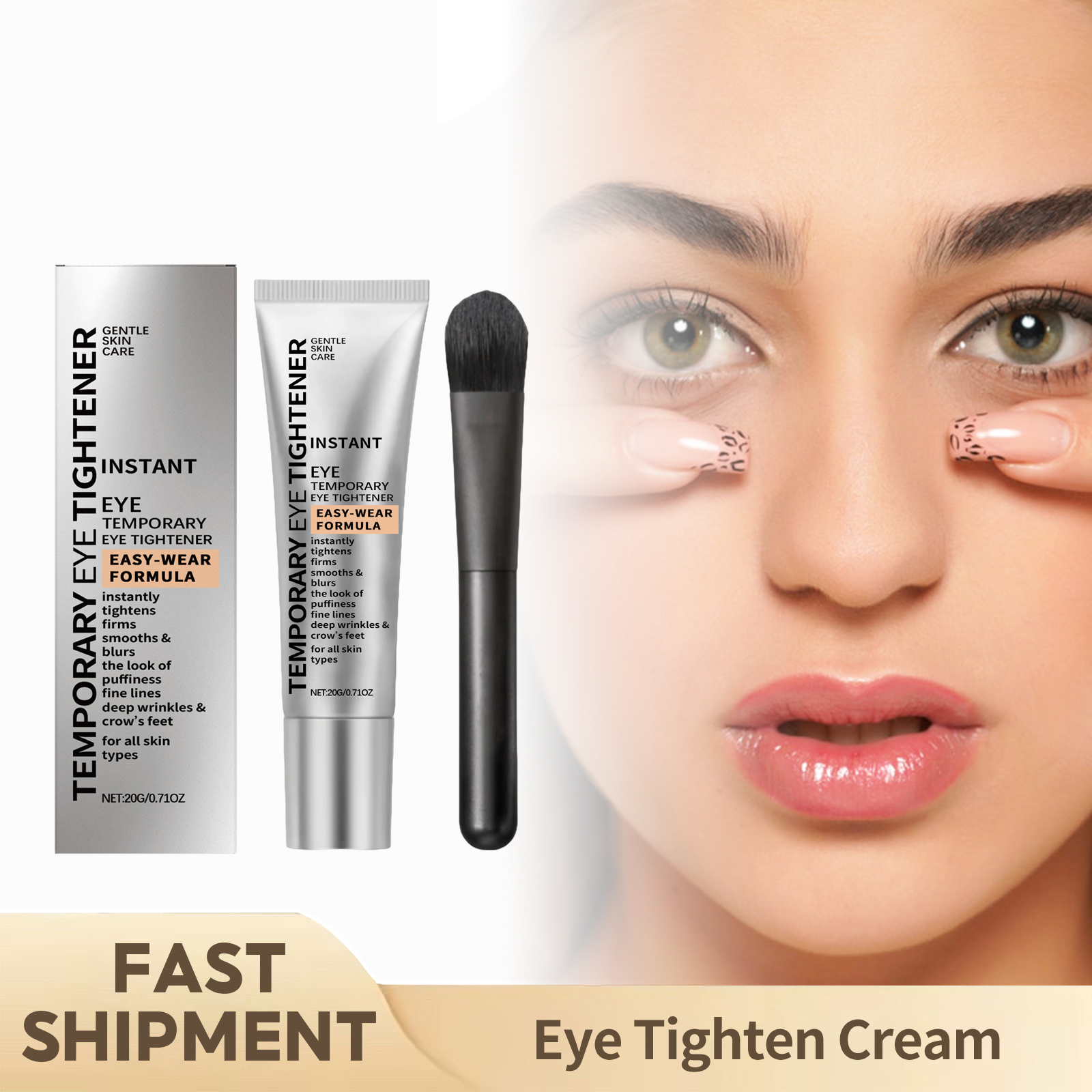 Eye Cream Peptide - Eye Tightener Cream Remove Dark Circles