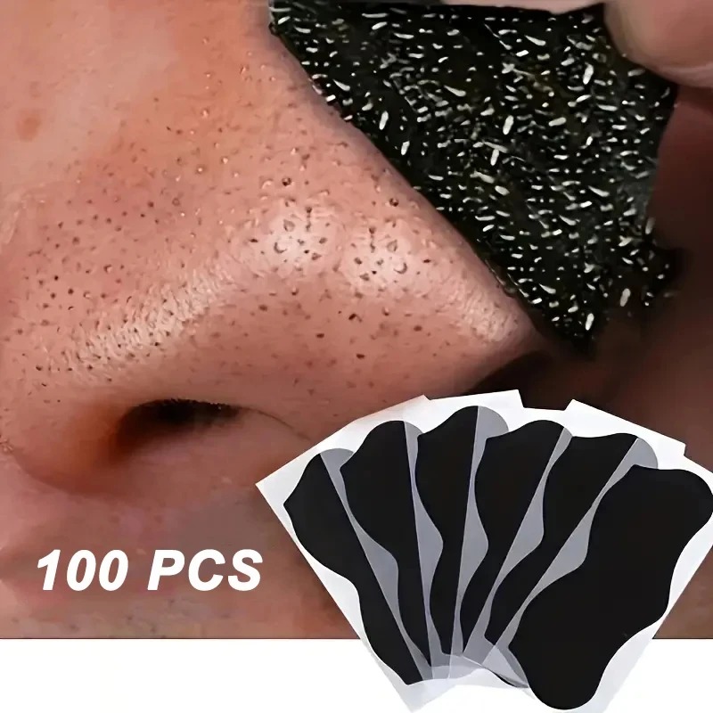Charcoal Pore Strip - 10/50/100Pcs Blackhead Remover Mask Unisex Deep