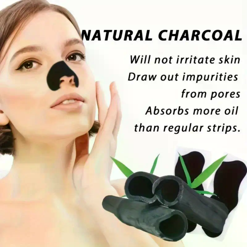 20/30/50 Pcs Deep Cleansing Bl - Charcoal Pore Strip ulasan dan harga