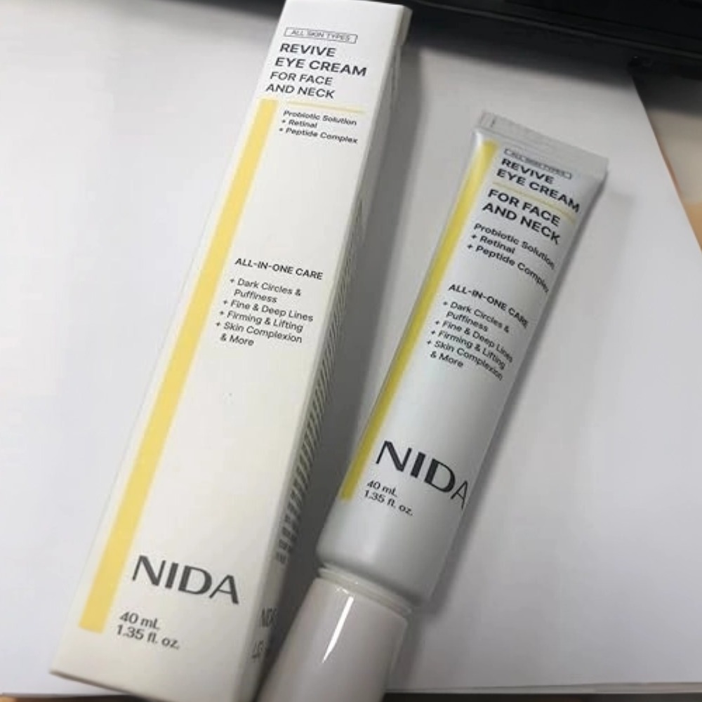 Korean 40ml NIDA Revive Eye Cr - Eye Cream Peptide ulasan dan harga