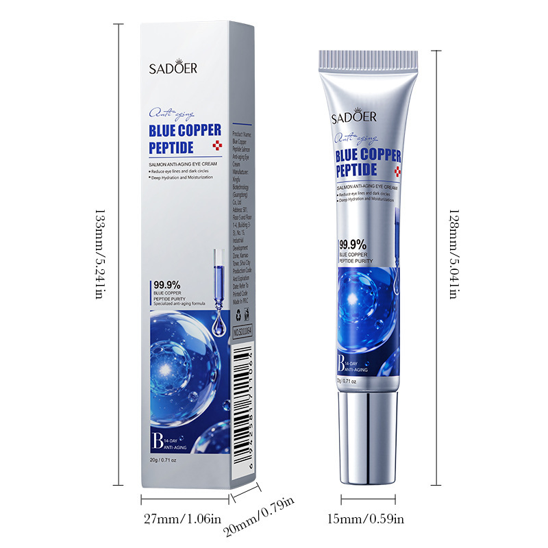 Blue copper peptide salmon ant - Eye Cream Peptide ulasan dan harga
