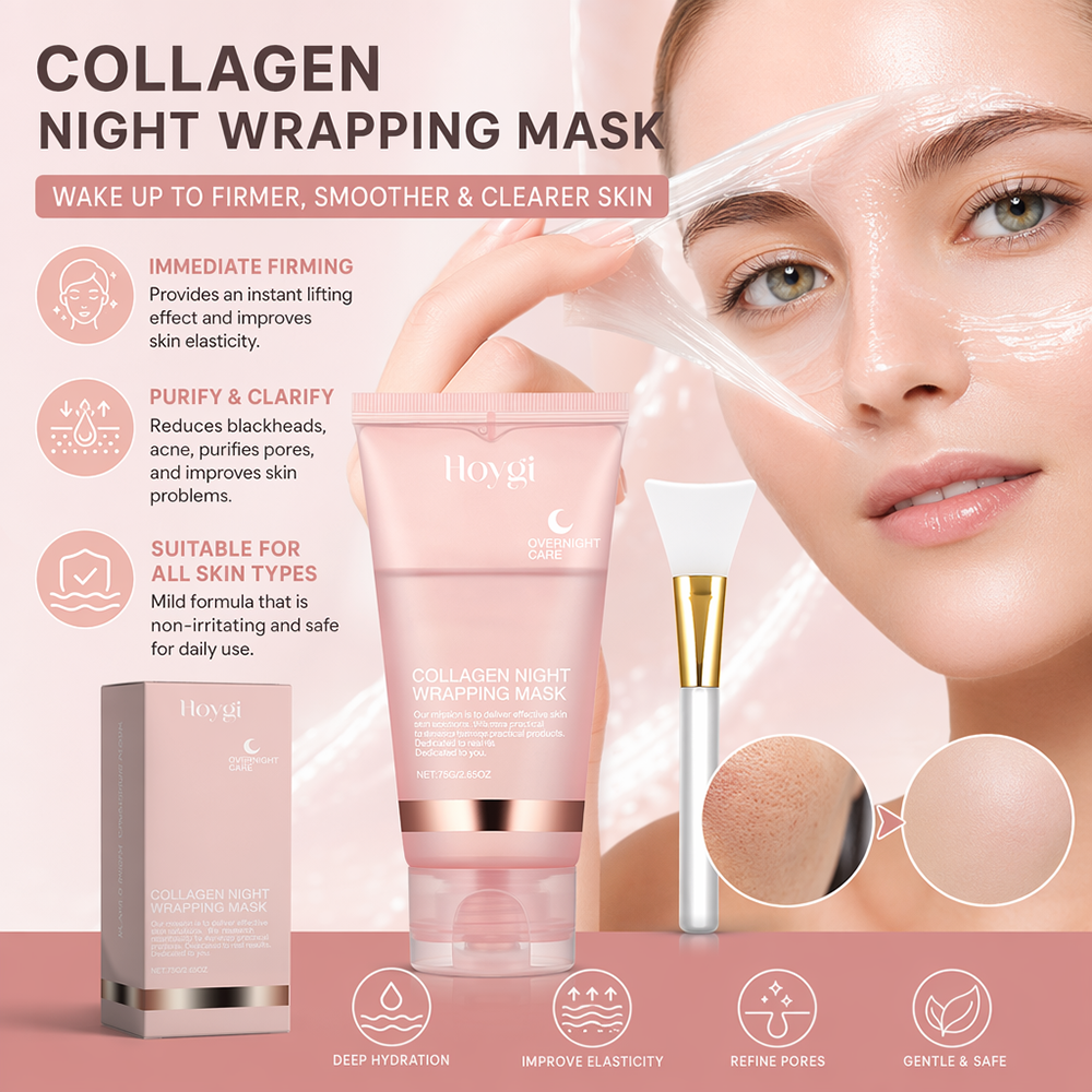 Collagen Peel Off Facial Mask  - Skincare Ms Glow ulasan dan harga