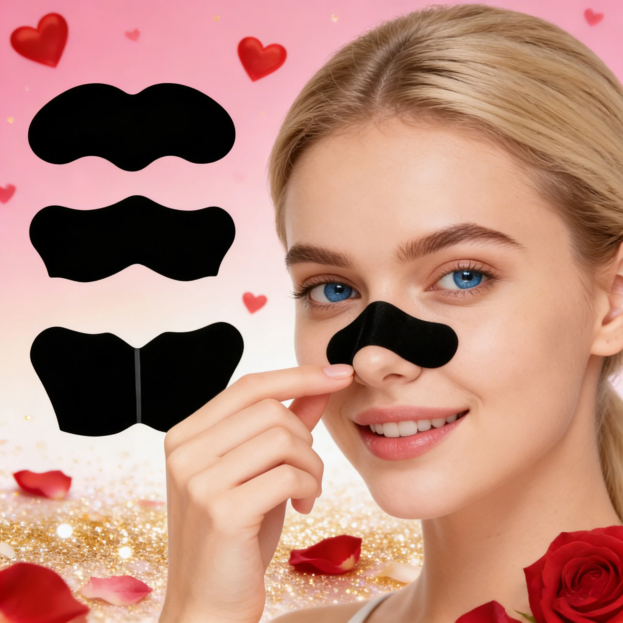 30 Pcs Bamboo Charcoal Nose St - Charcoal Pore Strip ulasan dan harga