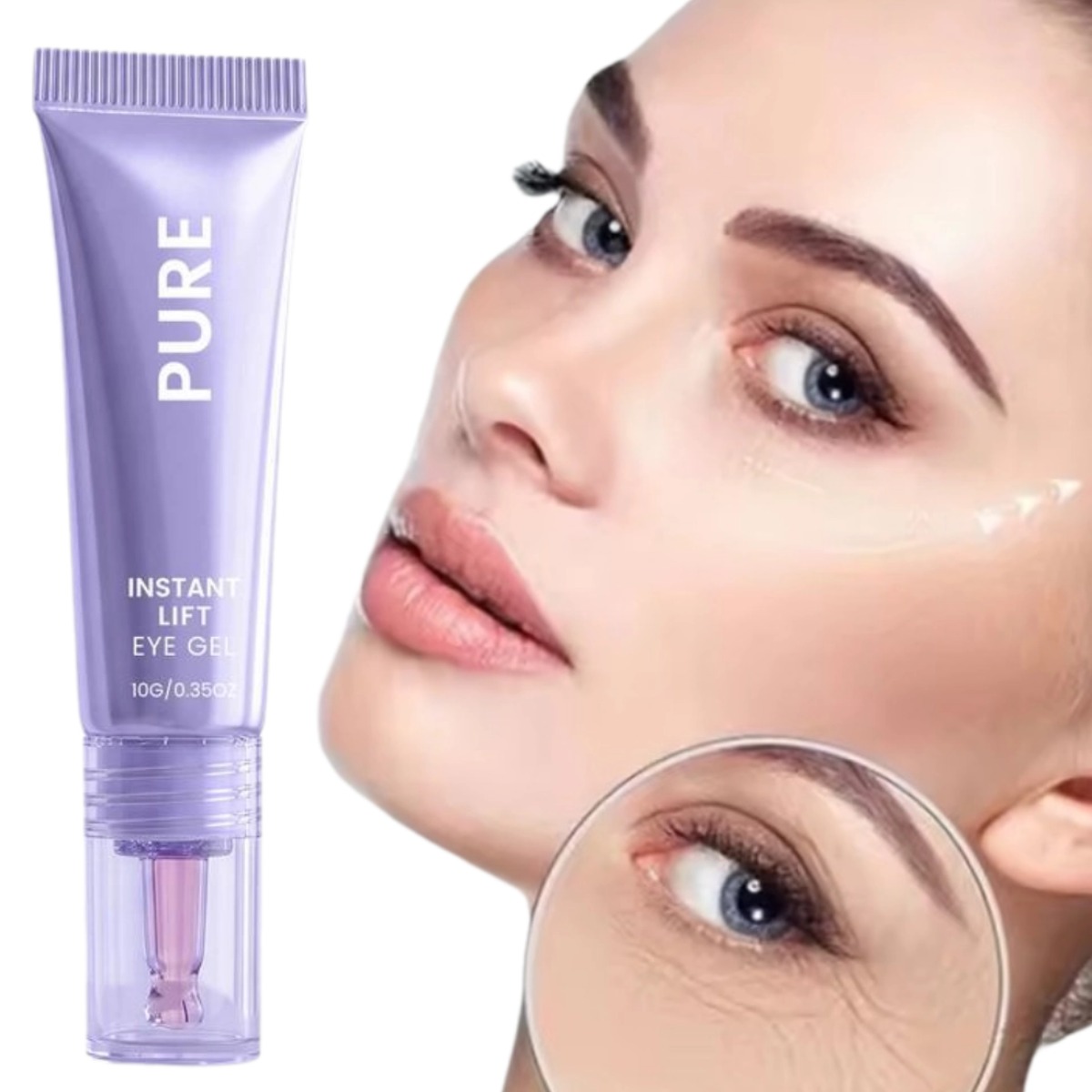 PURE Instant Lift Eye Gel Coll - Eye Cream Peptide ulasan dan harga