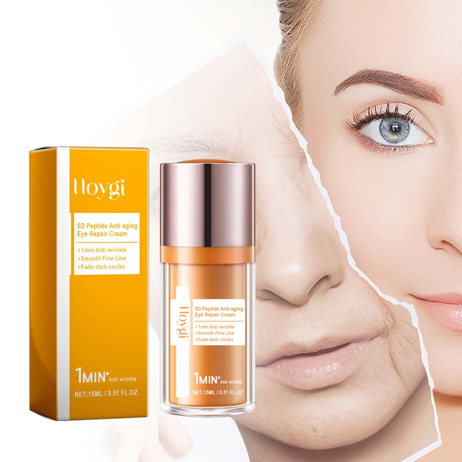HOYGI 5D Peptide Anti Wrinkle  - Eye Cream Peptide ulasan dan harga
