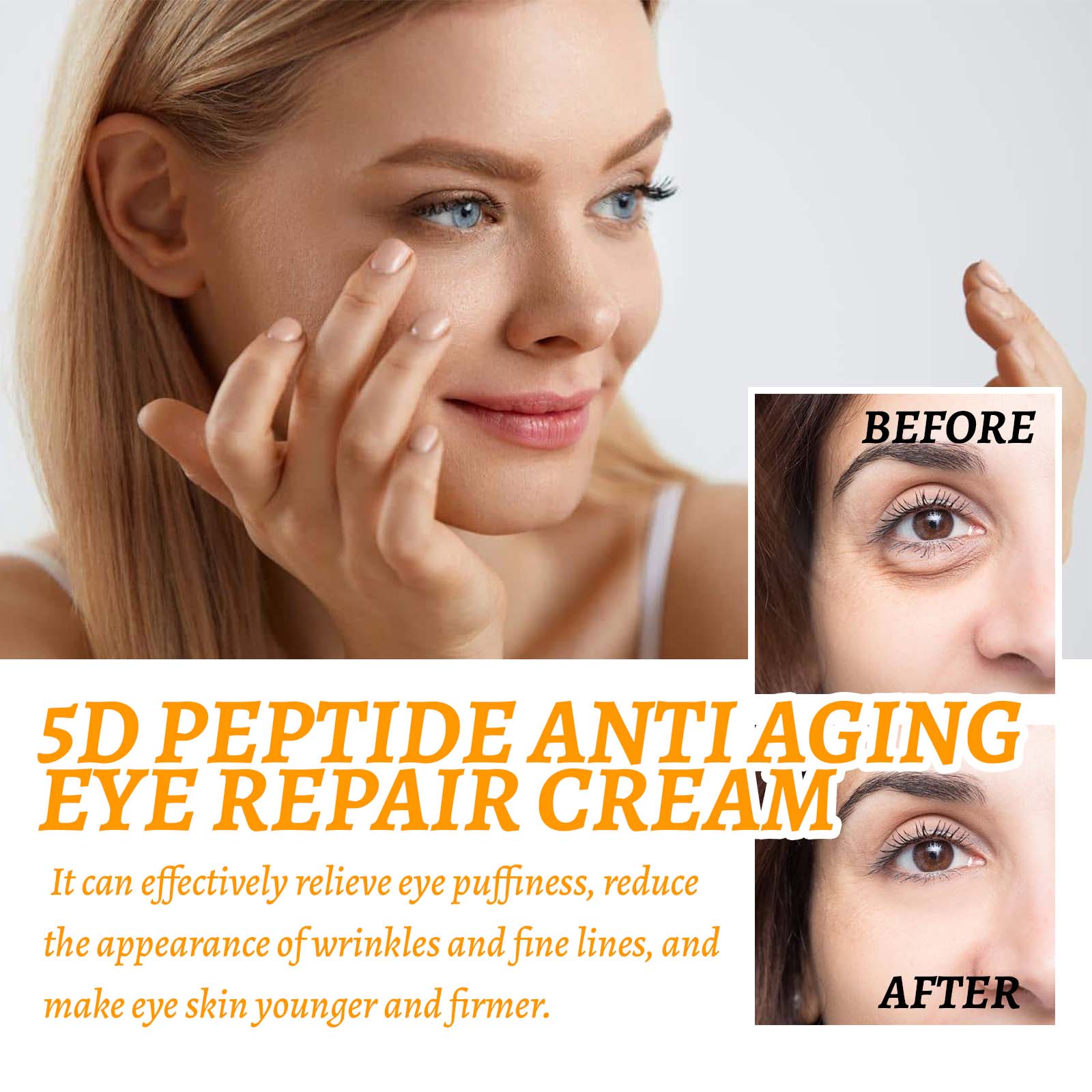 HOYGI 5D Peptide Anti Wrinkle  - Eye Cream Peptide ulasan dan harga