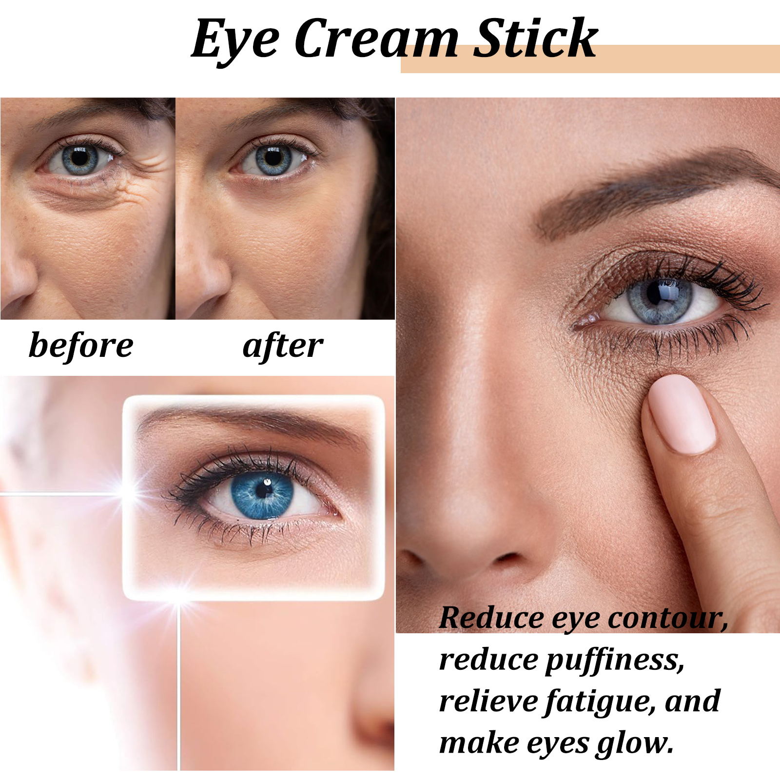 Snail Mucin Eye Cream Stick W- - Eye Cream Peptide ulasan dan harga