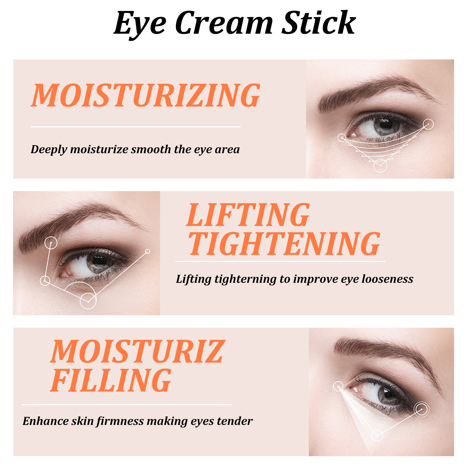 Snail Mucin Eye Cream Stick W- - Eye Cream Peptide ulasan dan harga