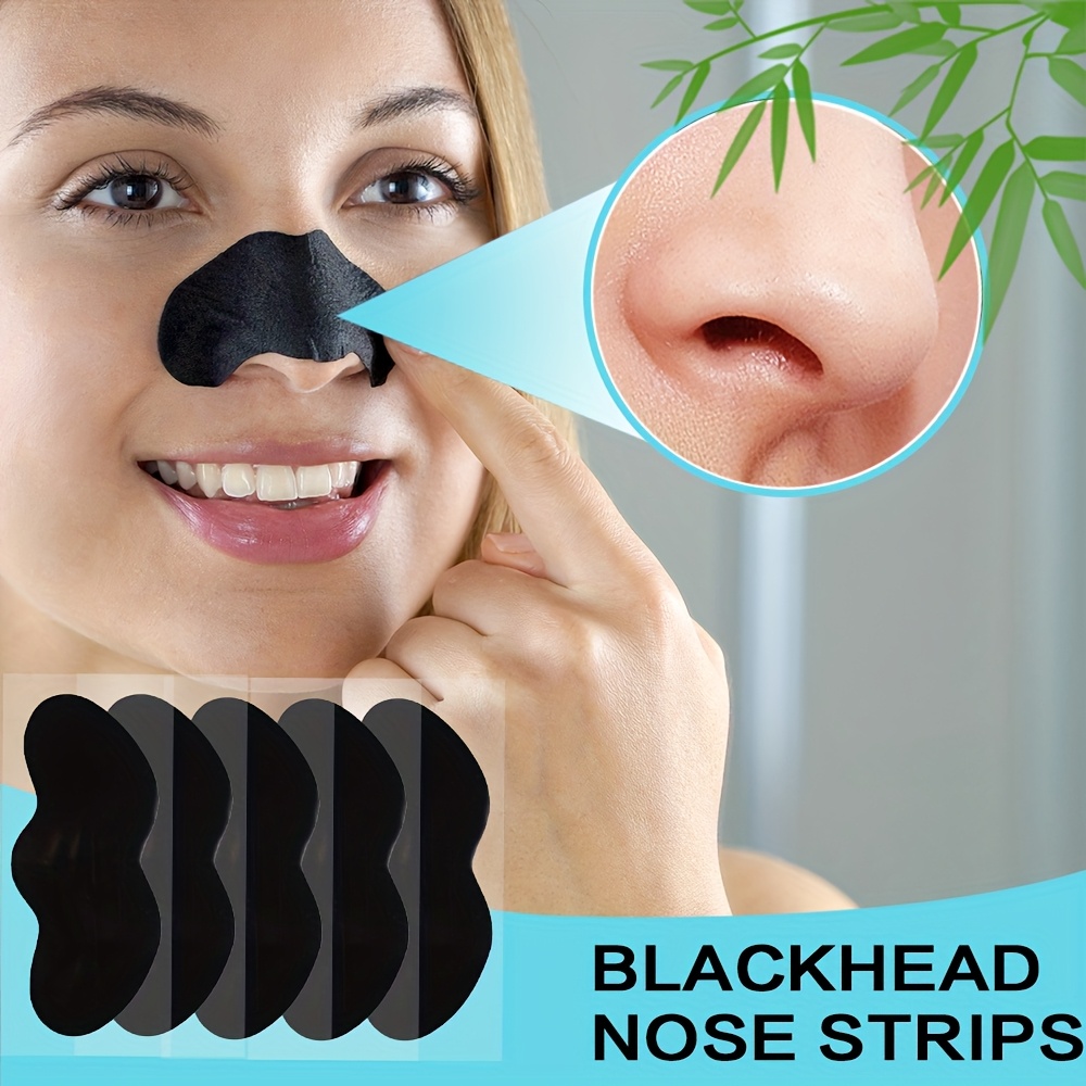 10/20/50/100Pcs Nose Pore Blac - Charcoal Pore Strip ulasan dan harga