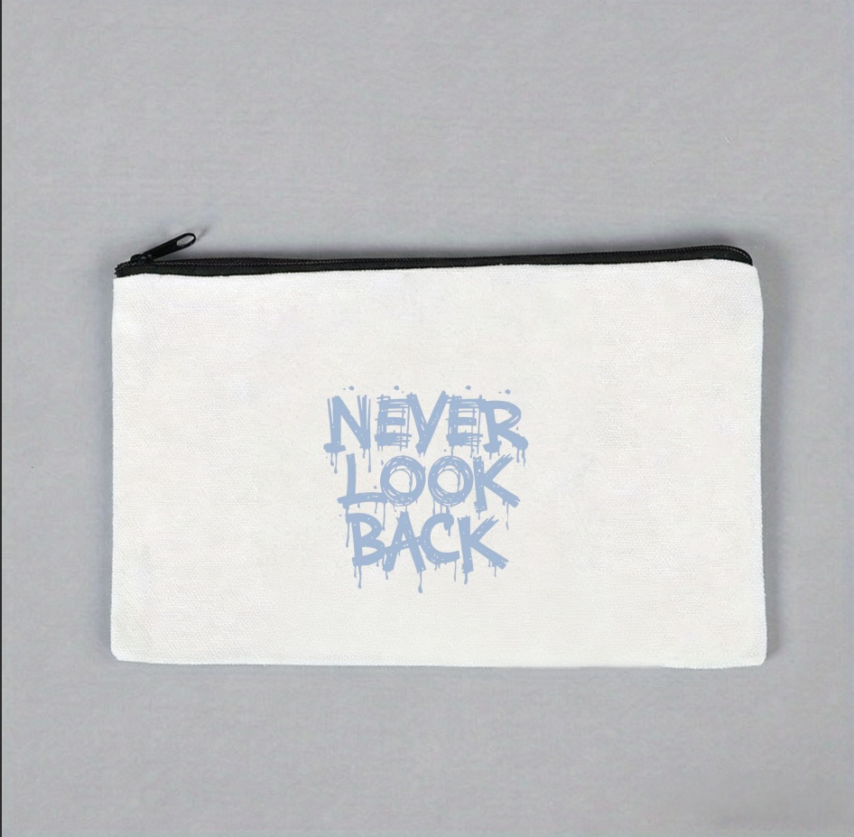 1PC Light Blue Dripping Never  - Skincare Quote ulasan dan harga