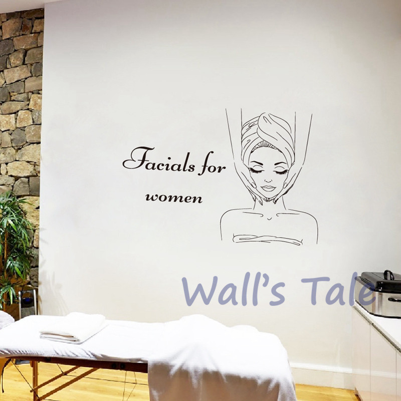 Spa Sign Facials Quote Wall De - Skincare Quote ulasan dan harga