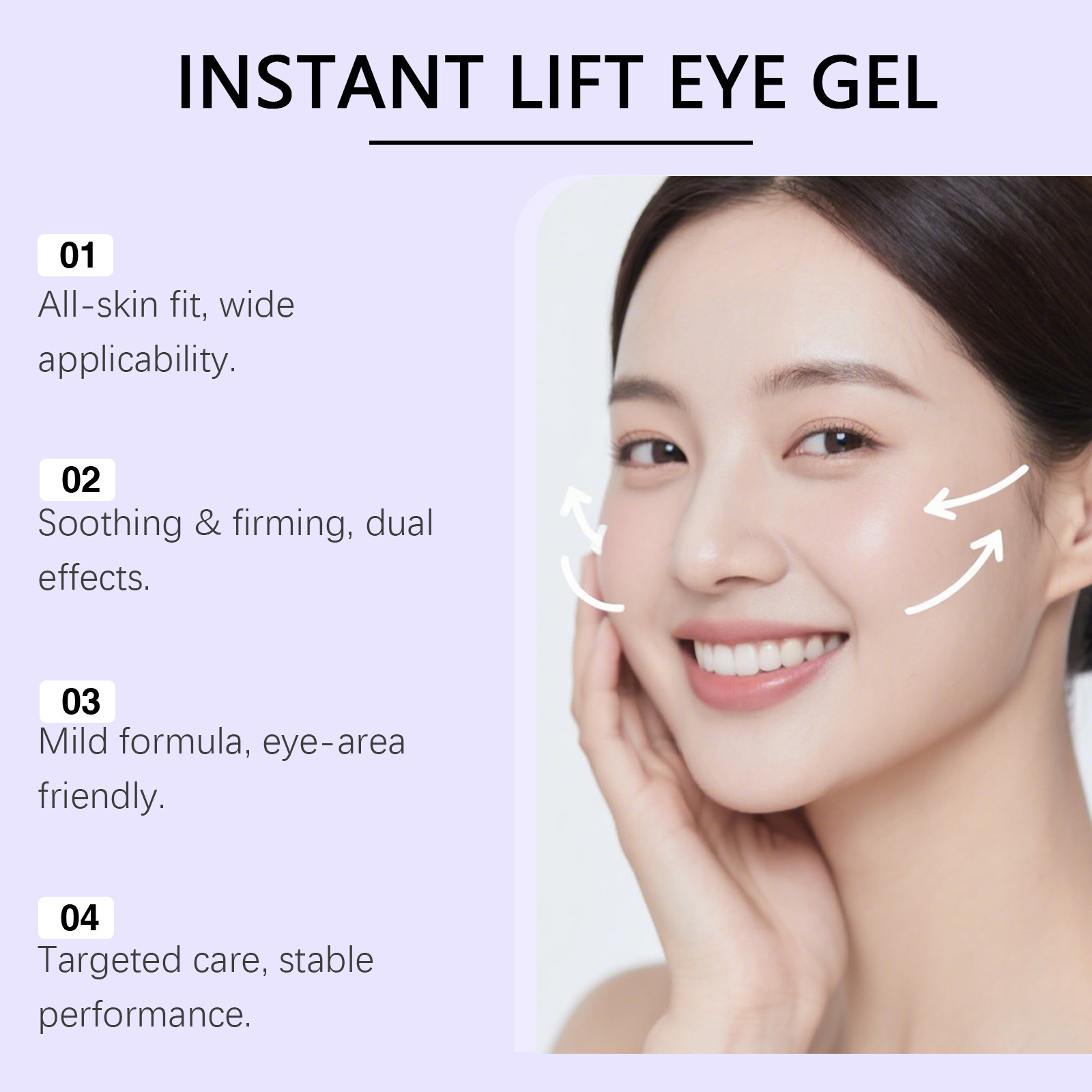 Instant Lift Eye Gel Rejuvenat - Eye Cream Peptide ulasan dan harga