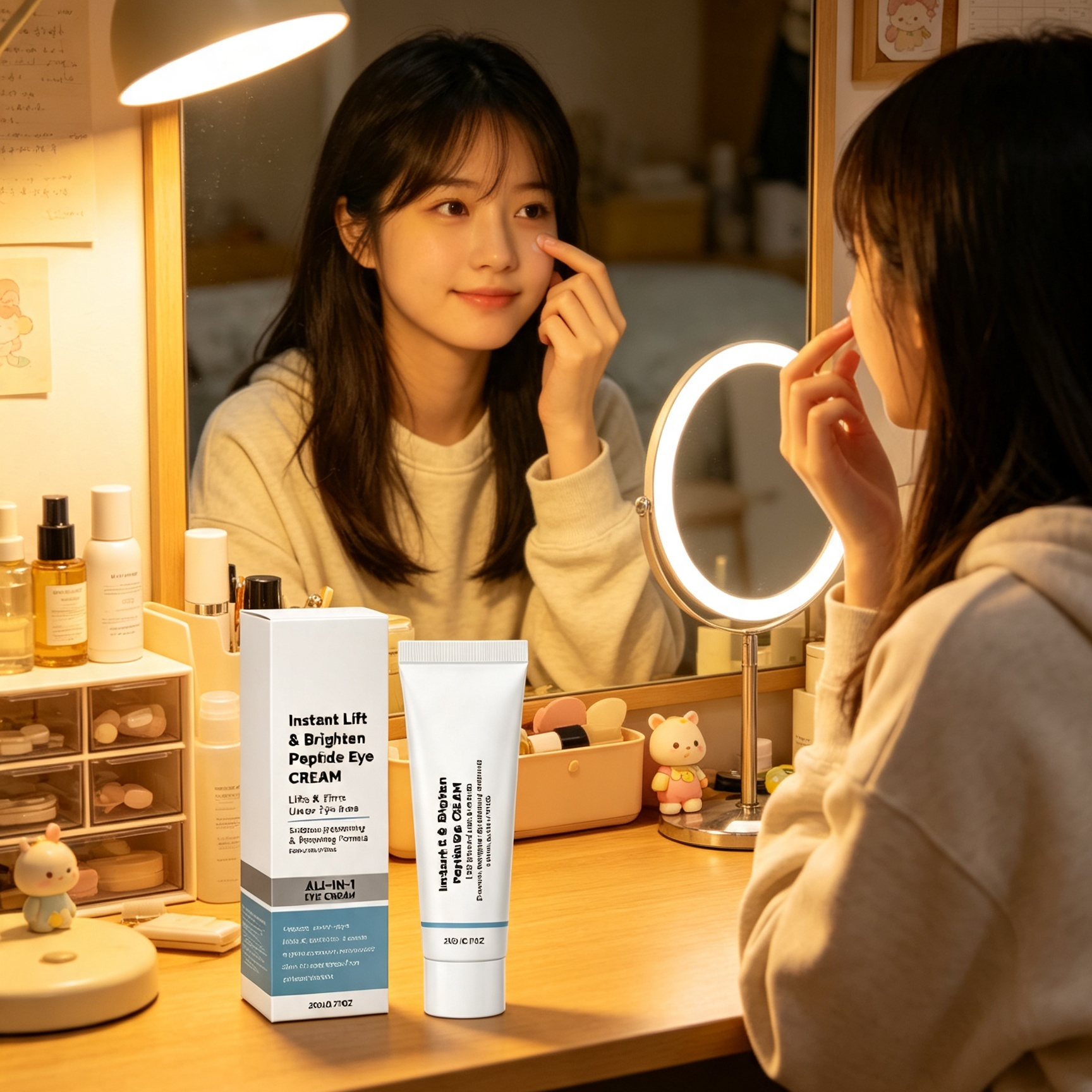 Peptide Eye Cream Eye Bag Remo - Eye Cream Peptide ulasan dan harga