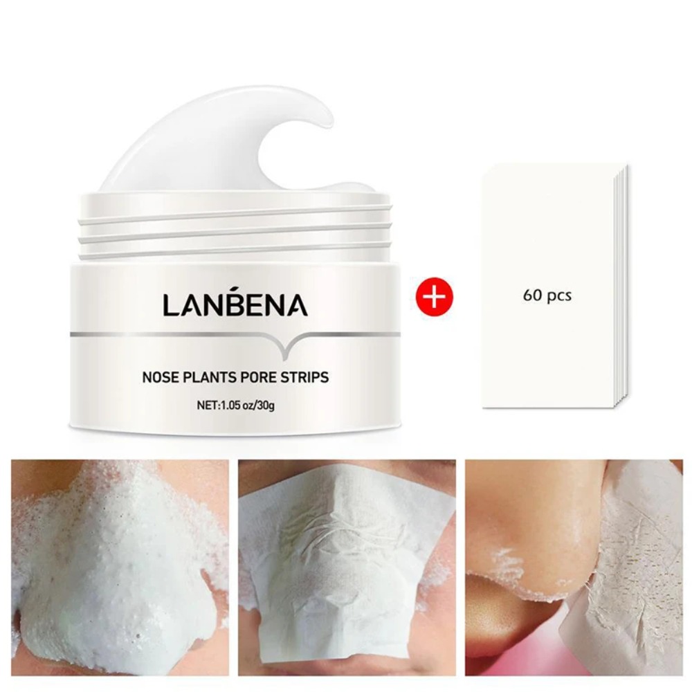Nose Blackhead Remover Cream P - Charcoal Pore Strip ulasan dan harga