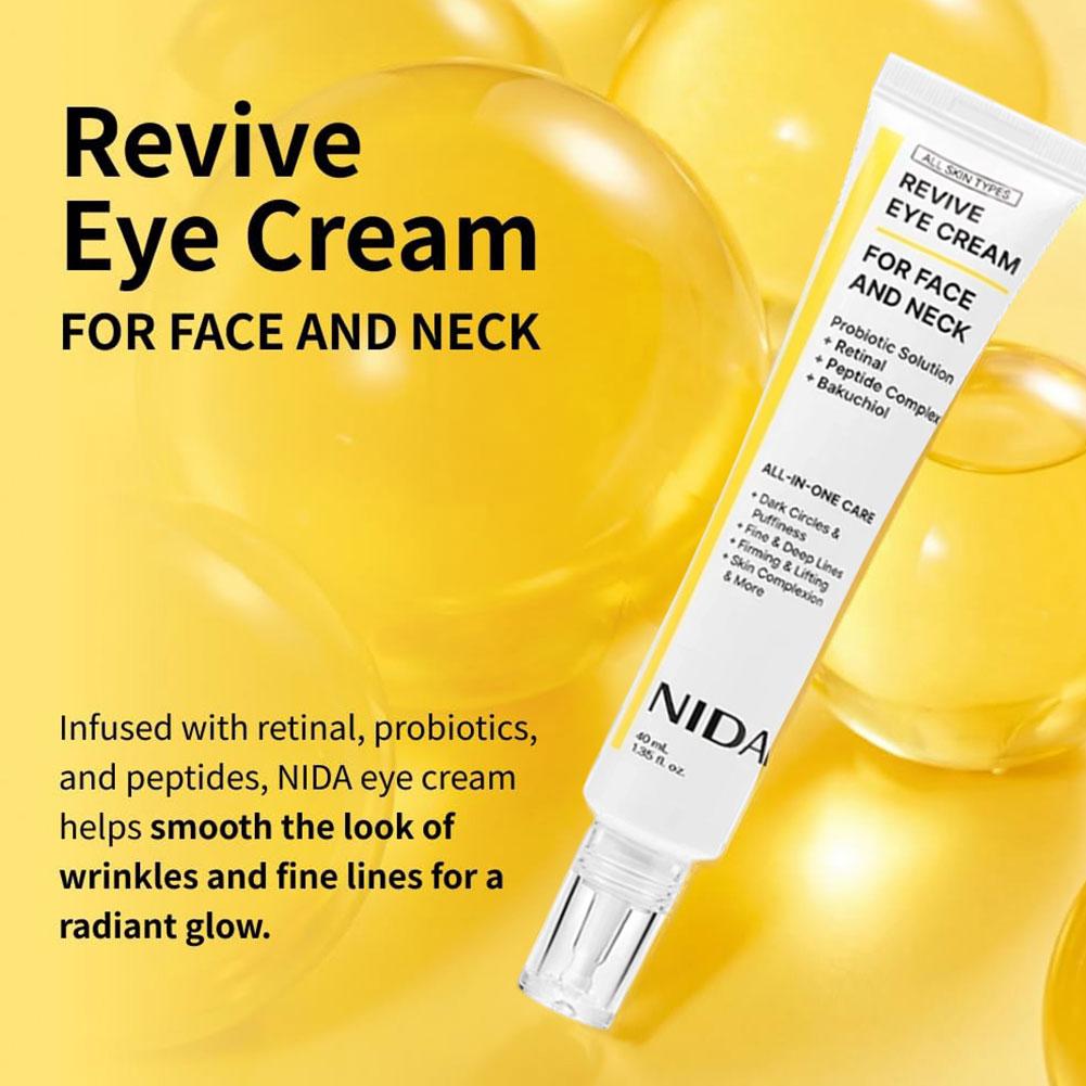 NIDA Moisturizing Cream+Sunscr - Eye Cream Peptide ulasan dan harga