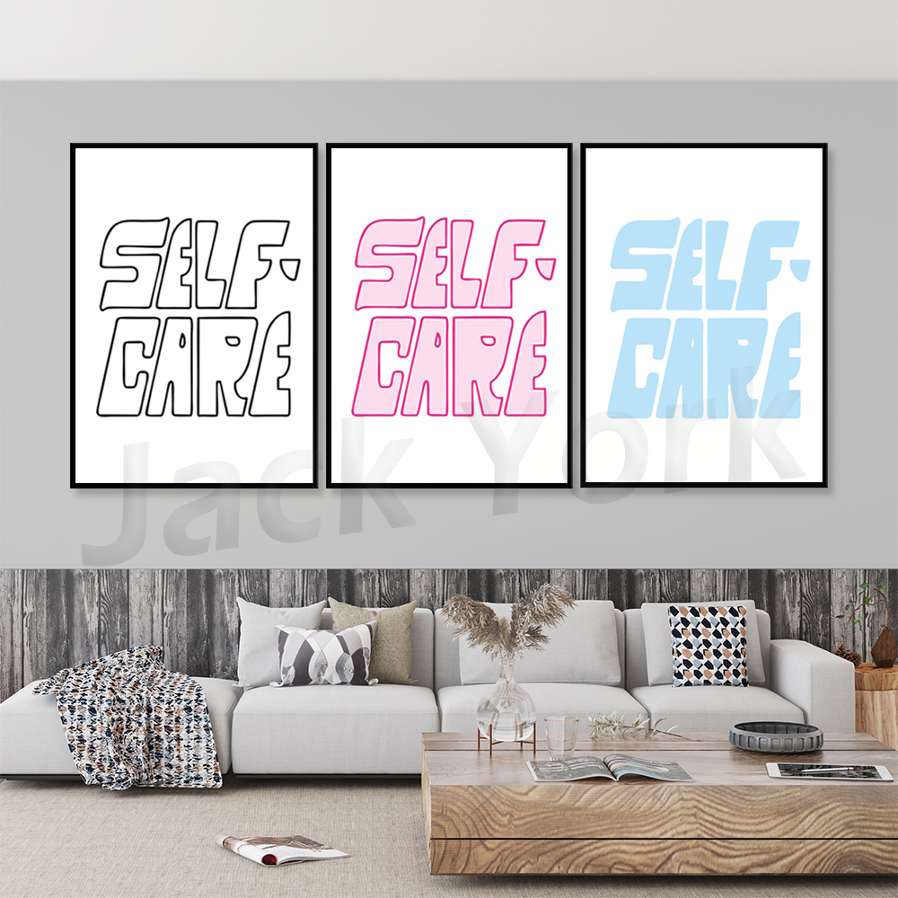 Selfcare routine poster, selfl - Skincare Quote ulasan dan harga