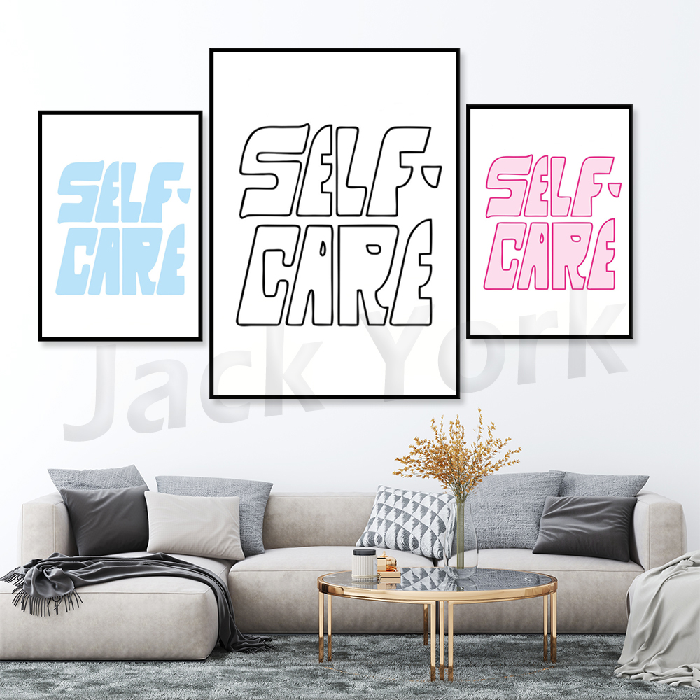 Selfcare routine poster, selfl - Skincare Quote ulasan dan harga