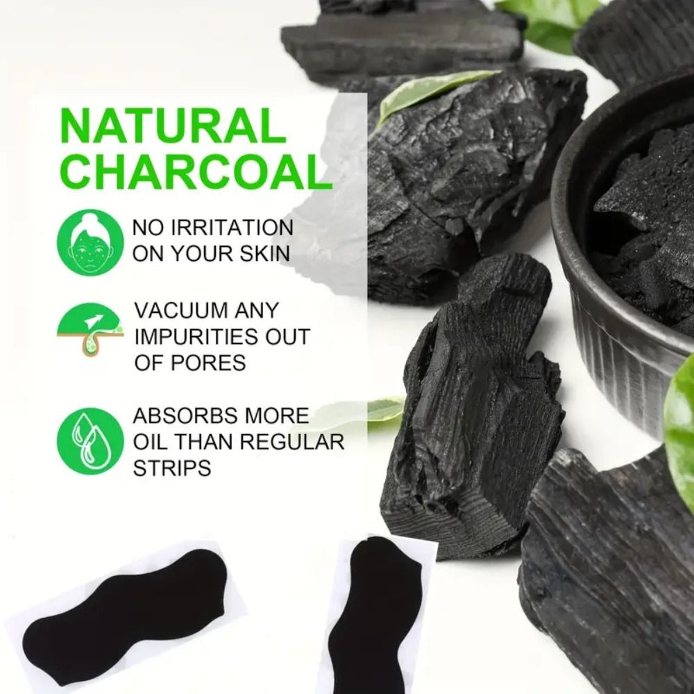 10PCS New Deep Cleaning Nose P - Charcoal Pore Strip ulasan dan harga