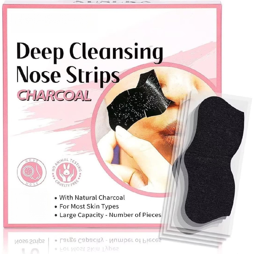 15 Pack Blackhead Remover Nose - Charcoal Pore Strip ulasan dan harga